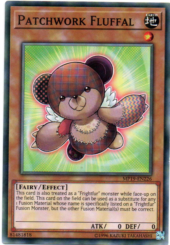 Patchwork Fluffal Carta Yugi MP19-EN226