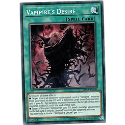 Vampire's Desire Carta Yugi MP19-EN240