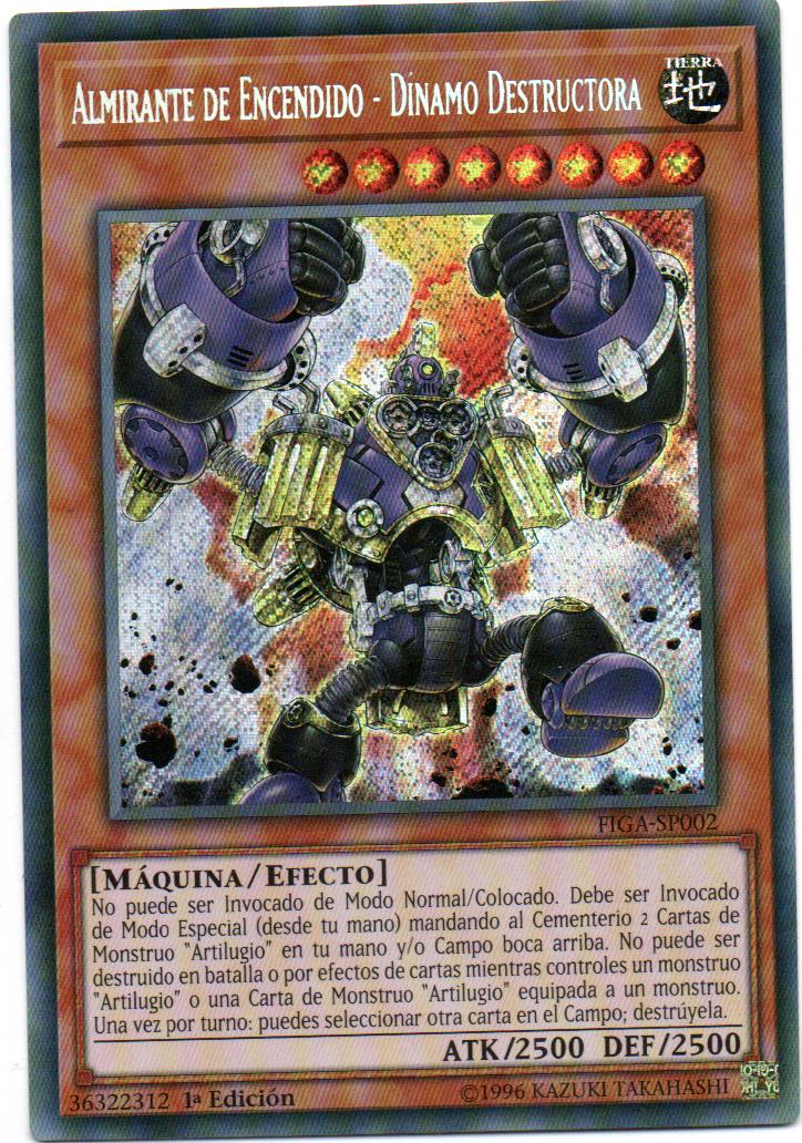 Boot-Up Admiral - Destroyer Dynamo Yugi Español FIGA-SP002