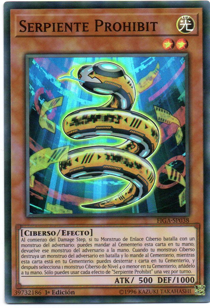 Prohibit Snake Yugi Español FIGA-SP038