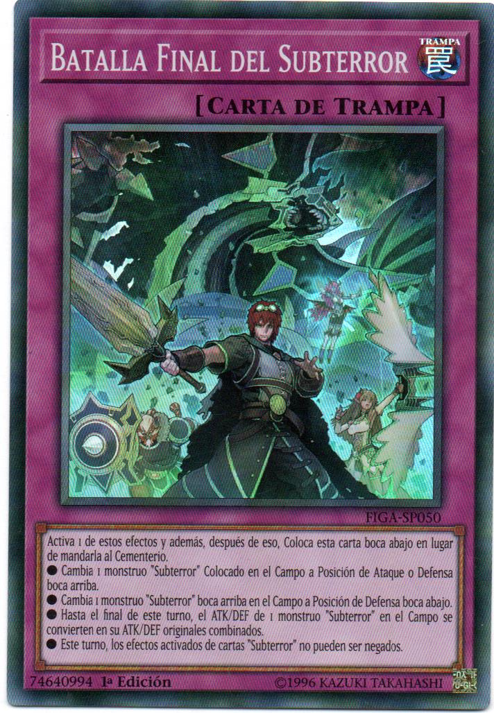 Subterror Final Battle Yugi Español FIGA-SP050