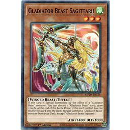 Gladiator Beast Sagittarii Carta Yugi MP20-EN155