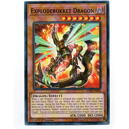 Exploderokket Dragon Carta Yugioh SDRR-EN004