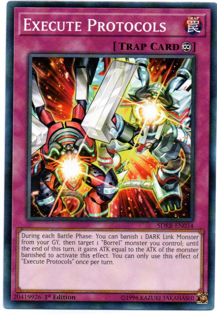 Execute Protocols Carta Yugioh SDRR-EN034