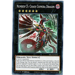 Number C5: Chaos Chimera Dragon Carta yugi DLCS-EN045