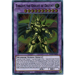 Timaeus the Knight of Destiny Carta yugi DLCS-EN054