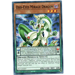 Odd-Eyes Mirage Dragon Carta yugi DLCS-EN097