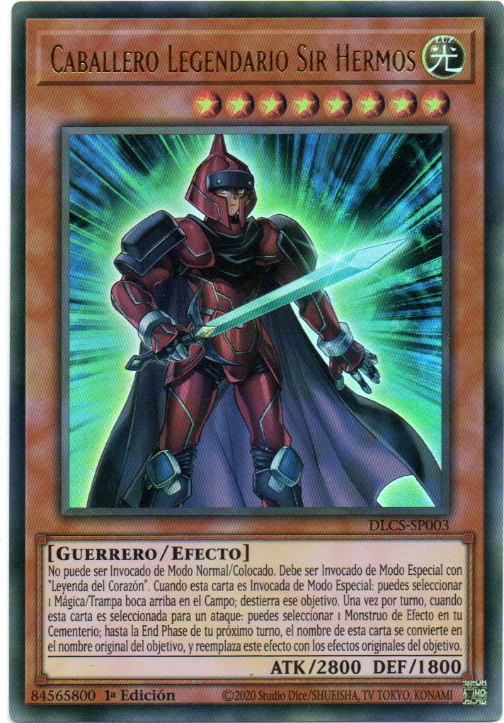 Legendary Knight Hermos Yugi Español DLCS-SP003