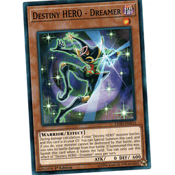 Destiny HERO - Dreamer Carta yugioh LEHD-ENA13