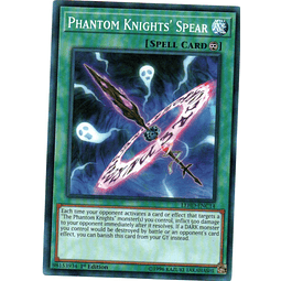 Phantom Knights' Spear Carta yugioh LEHD-ENC14