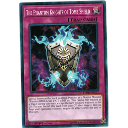 The Phantom Knights of Tomb Shield Carta yugioh LEHD-ENC27