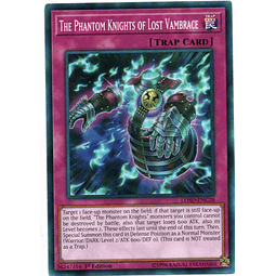 The Phantom Knights of Lost Vambrace Carta yugioh LEHD-ENC28