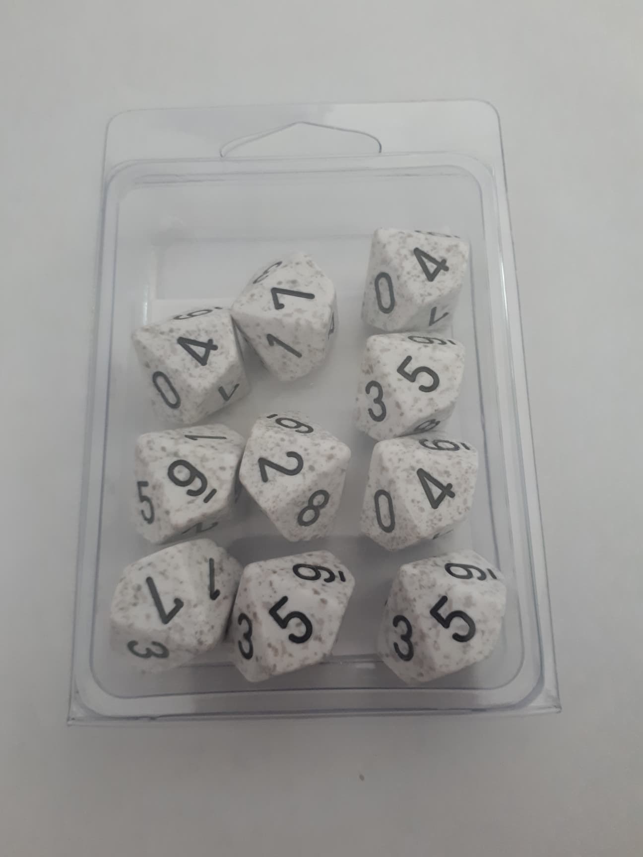 Set De Dados TEN D10 CHESSEX CHX 25111 ARTIC CAMO