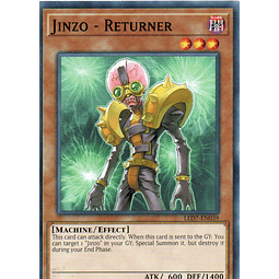 Jinzo - Returner Carta Yugi LED7-EN039