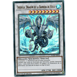 Trishula, Dragón de la barrera de hielo Carta yugi DUDE-SP014