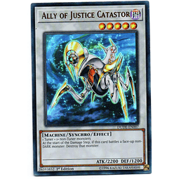 Ally of Justice Catastor Carta Yugi DUDE-EN007