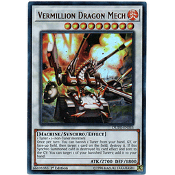 Vermillion Dragon Mech Carta Yugi DUDE-EN015