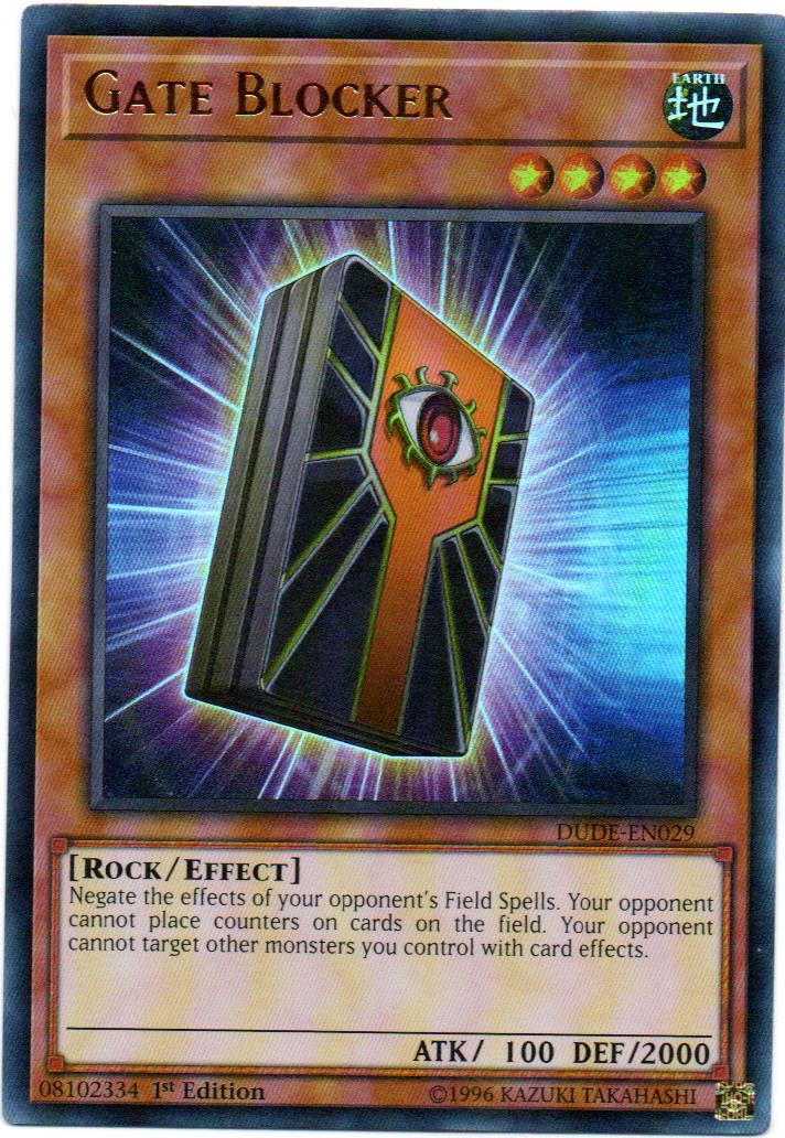 Gate Blocker Carta Yugi DUDE-EN029