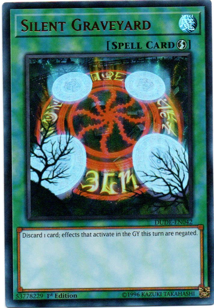 Silent Graveyard Carta Yugi DUDE-EN042