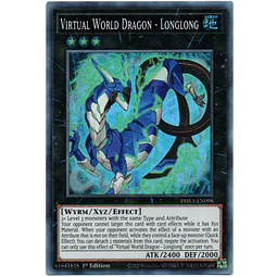Virtual World Dragon - Longlong Yugi PHRA-EN098