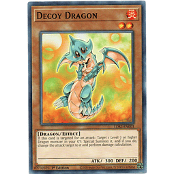 x3 Decoy Dragon carta yugi LDS2-EN003