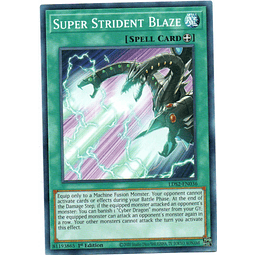 x3 Super Strident Blaze carta yugi LDS2-EN036