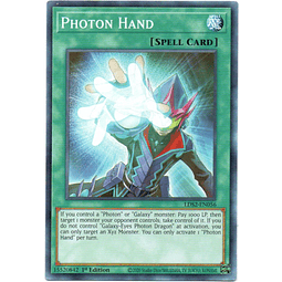 x3 Photon Hand carta yugi LDS2-EN056