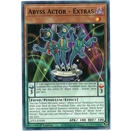x3 Abyss Actor - Extras carta yugi LDS2-EN058