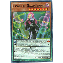 x3 Abyss Actor - Mellow Madonna carta yugi LDS2-EN060