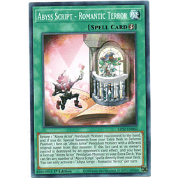 x3 Abyss Script - Romantic Terror carta yugi LDS2-EN062