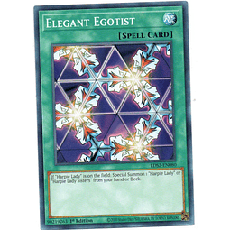 x3 Elegant Egotist carta yugi LDS2-EN080