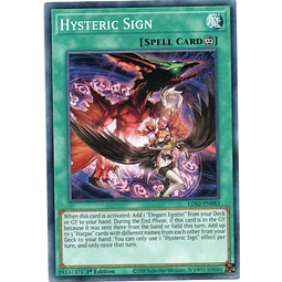 x3 Hysteric Sign carta yugi LDS2-EN083