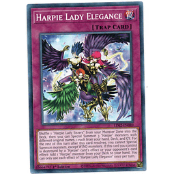 x3 Harpie Lady Elegance carta yugi LDS2-EN089