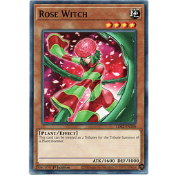 x3 Rose Witch carta yugi LDS2-EN100