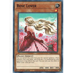 x3 Rose Lover carta yugi LDS2-EN102