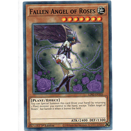x3 Fallen Angel of Roses carta yugi LDS2-EN103