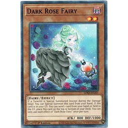 x3 Dark Rose Fairy carta yugi LDS2-EN107