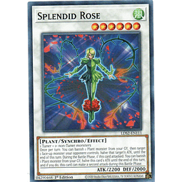 x3 Splendid Rose carta yugi LDS2-EN111