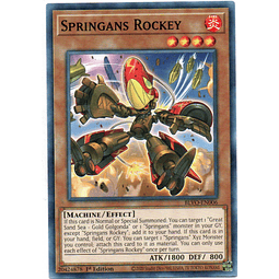 x3 Springans Rockey Carta yugi BLVO-EN006