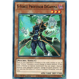 x3 S-Force Professor DiGamma Carta yugi BLVO-EN012