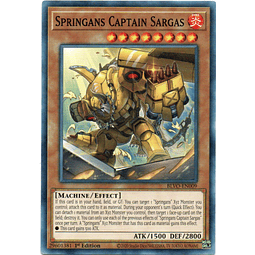 x3 Springans Captain Sargas Carta yugi BLVO-EN009