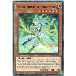x3 Fairy Archer Ingunar Carta yugi BLVO-EN030