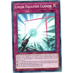 x3 Linear Equation Cannon Carta yugi BLVO-EN080