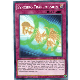 x3 Synchro Transmission Carta yugi BLVO-EN090