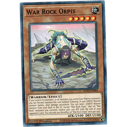 x3 War Rock Orpis Carta yugi BLVO-EN095
