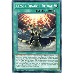 x3 Armor Dragon Ritual Carta yugi BLVO-EN064