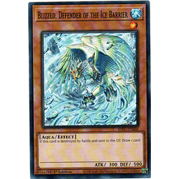 Blizzed, Defender of the Ice Barrier Carta Yugioh SDFC-EN006
