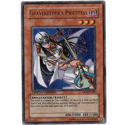 Gravekeeper's Priestess carta yugi ABPF-ENSP1 Ultra Rare