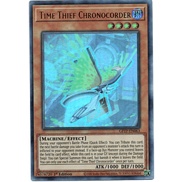 Time Thief Chronocorder Carta yugi GFTP-EN063