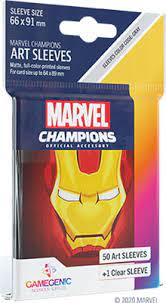 Micas Marvel Champions Art Sleeves - Iron Man 66 x 91 mm
